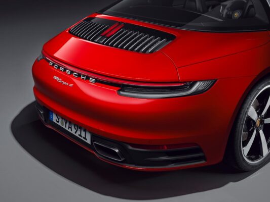 Porsche 911 Targa 2020 trasera