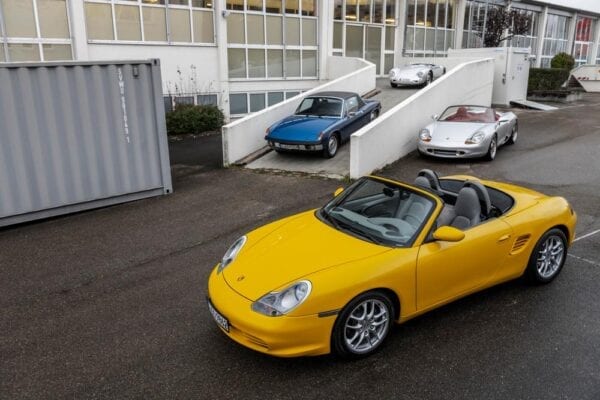 Porsche Boxster 986 y concept