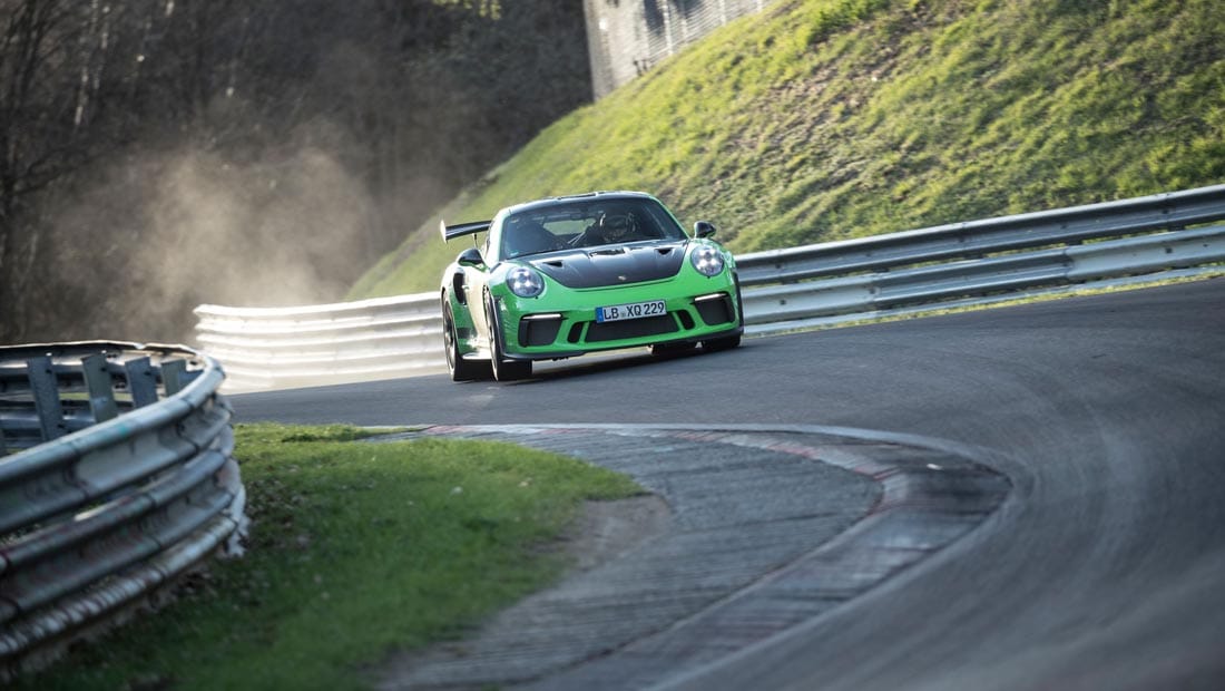 El Porsche 911 GT3 RS vuela por debajo de 7 minutos en Nürburgring