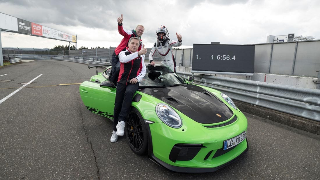 El Porsche 911 GT3 RS vuela por debajo de 7 minutos en Nürburgring