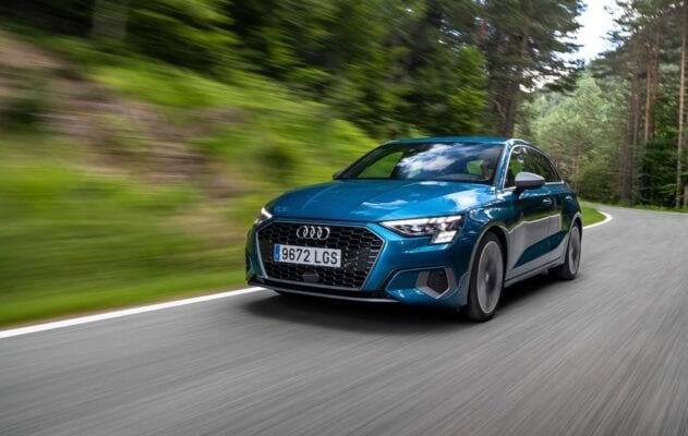 Audi A3 sportback 2020 carretera frontal