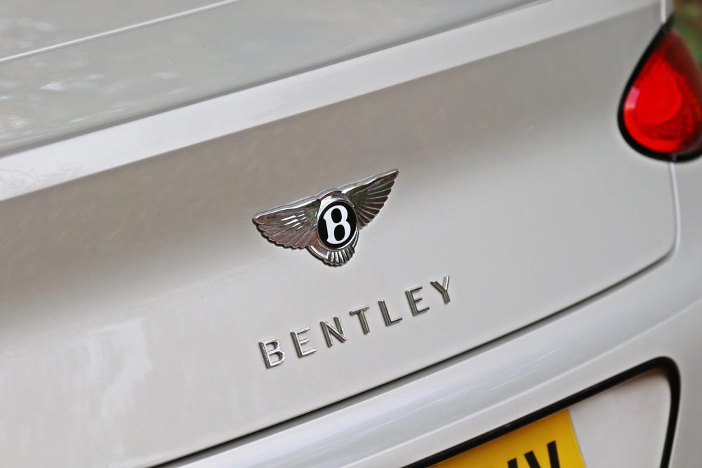 Bentley Continental GT W12 logo marca