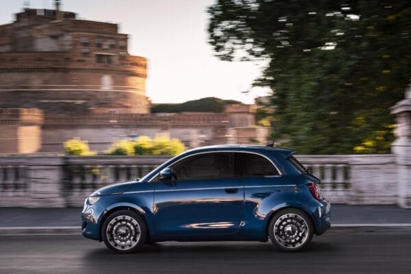 Fiat 500e prueba perfil