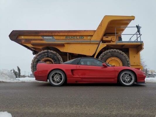 Honda NSX 1990 lateral