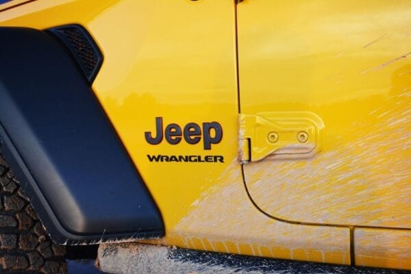 Jeep Wrangler Rubicon emblema