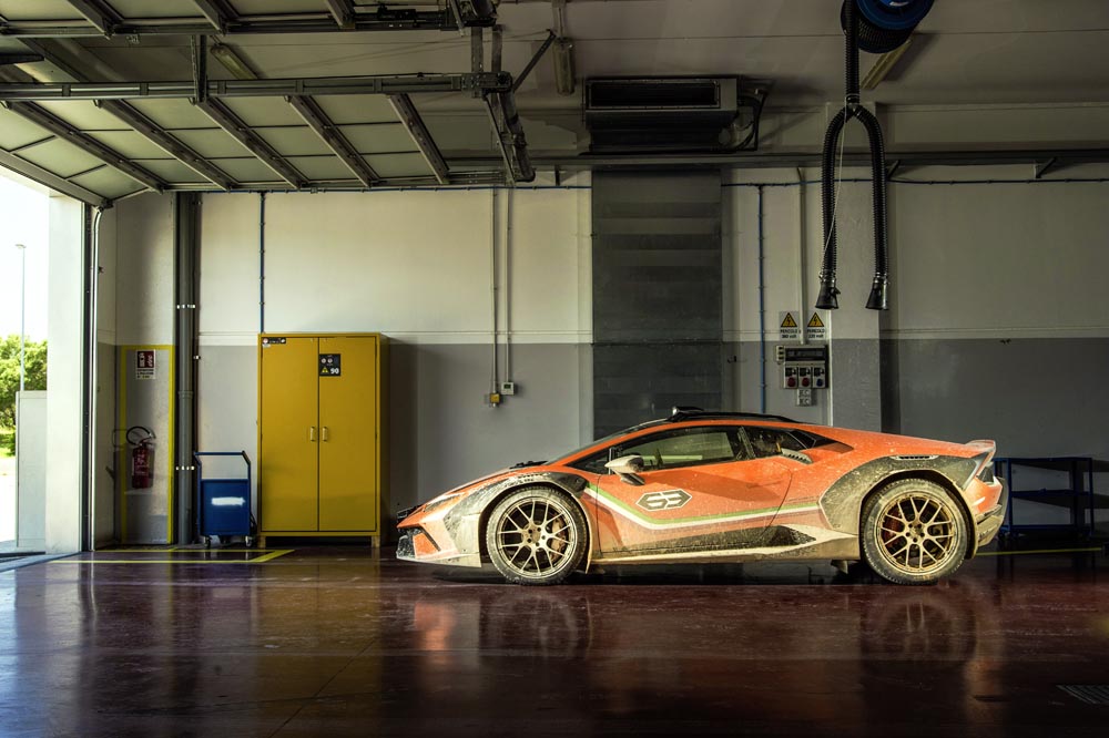 Prueba Lamborghini Huracán Sterrato, Toroterreno