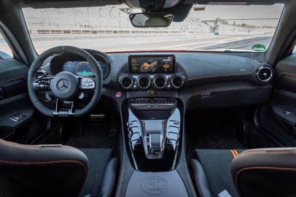 Mercedes AMG GT Black Series interior