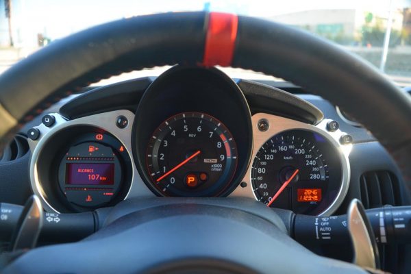 Prueba Nissan 370Z cockpit