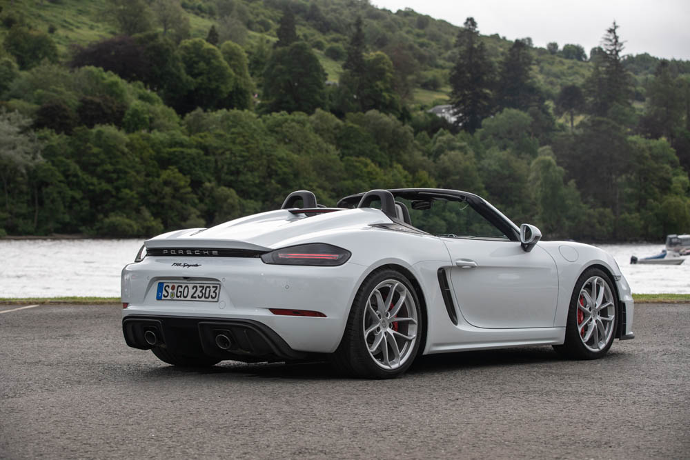 Prueba Porsche 718 Spyder, ¿GT4 descapotable?