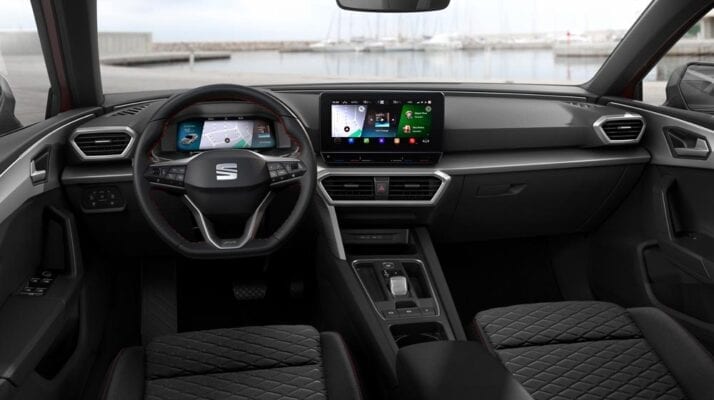 Prueba SEAT León 2020 interior