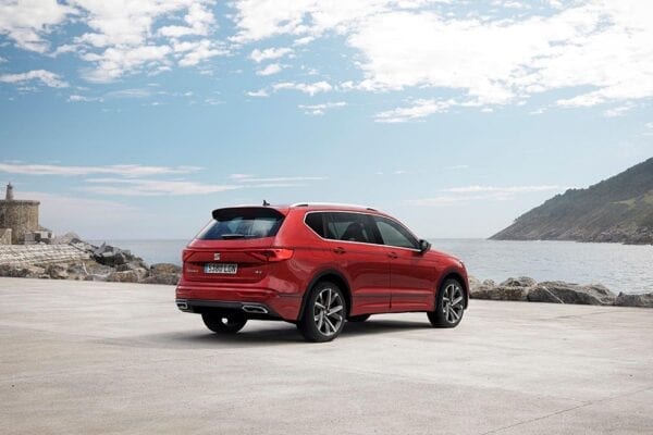 SEAT Tarraco FR tres cuartos trasera