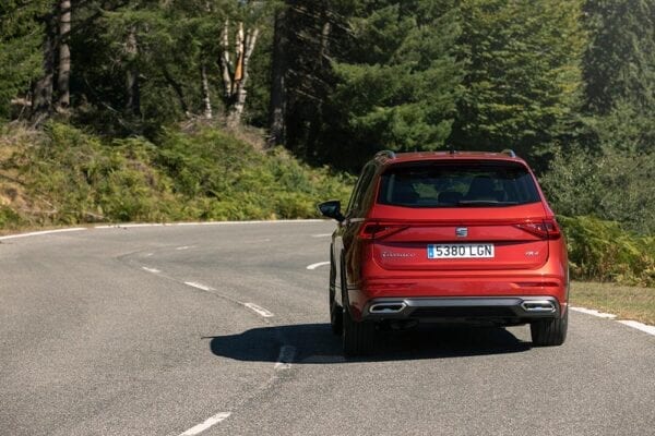 SEAT Tarraco FR foto trasera dinámica