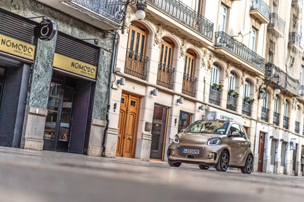 Prueba Smart EQ ForTwo 2020, callejero silencioso