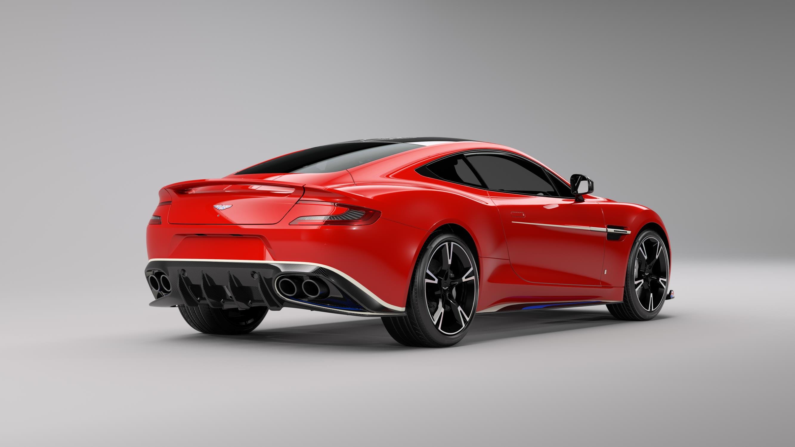 Aston Martin Vanquish S Red Arrows edition: Q rinde homenaje a los acróbatas del cielo