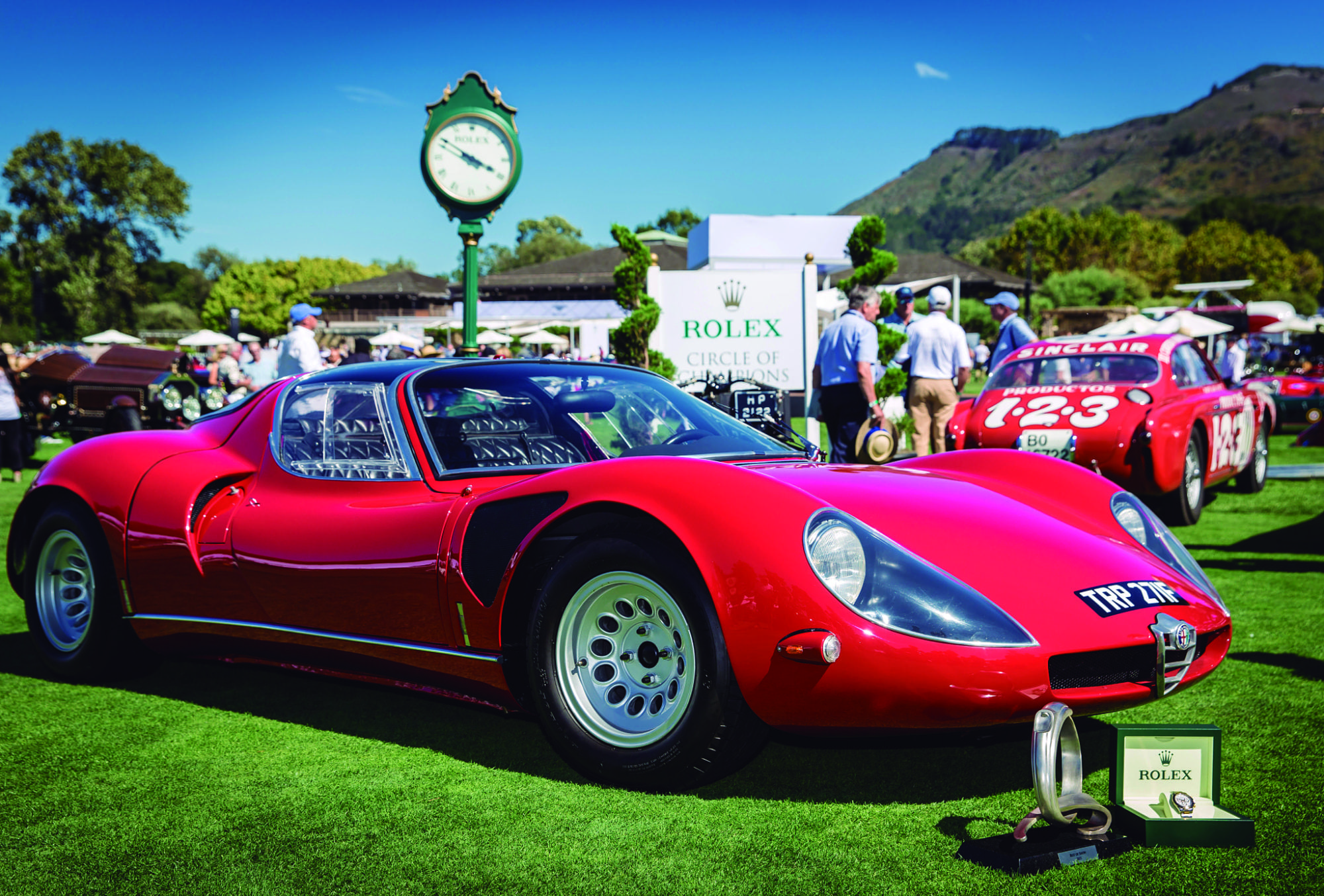 Winner of the Rolex Circle of Champions “Best of Show” Award - Post-War Sports 1961-1992, 1968, Alfa Romeo, Tipo 33 Stradale, Red