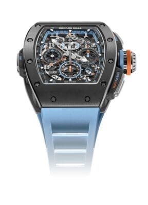 RM 11-05 Cronógrafo Flyback Automático GMT con cermet gris, un nuevo material