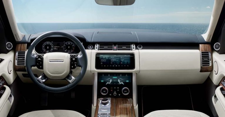 Historia del Range Rover interior 2018