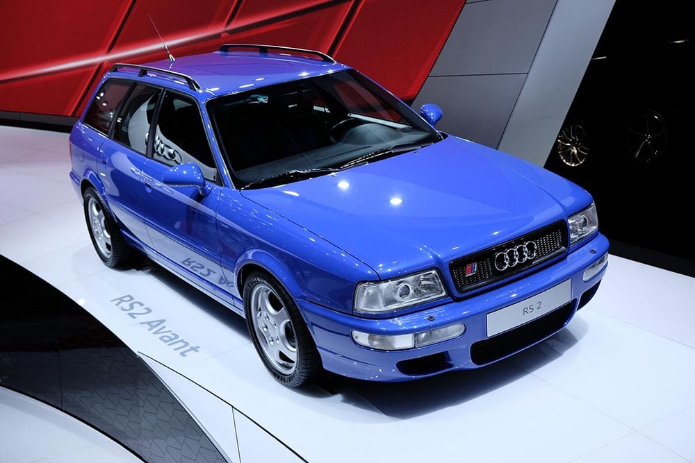 Audi RS2, RS4 y RS6, familias muy felices