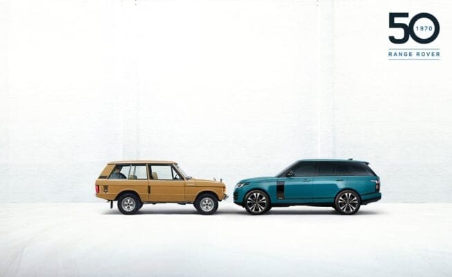 ¡Feliz cumpleaños Range Rover! Land Rover celebra sus 50 años con el Range Rover Fifty