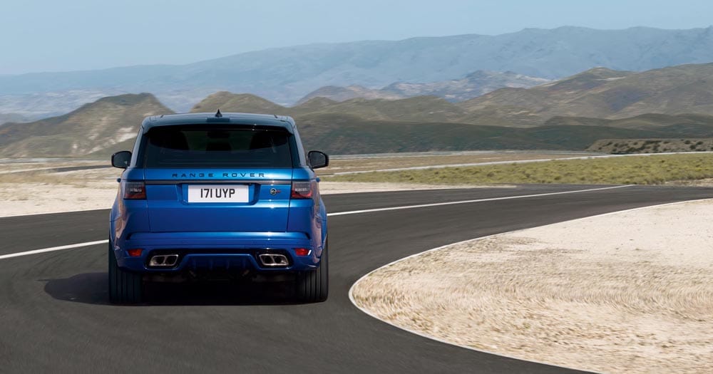 Range Rover Sport SVR 2018: 575 CV de pura clase deportiva offroad