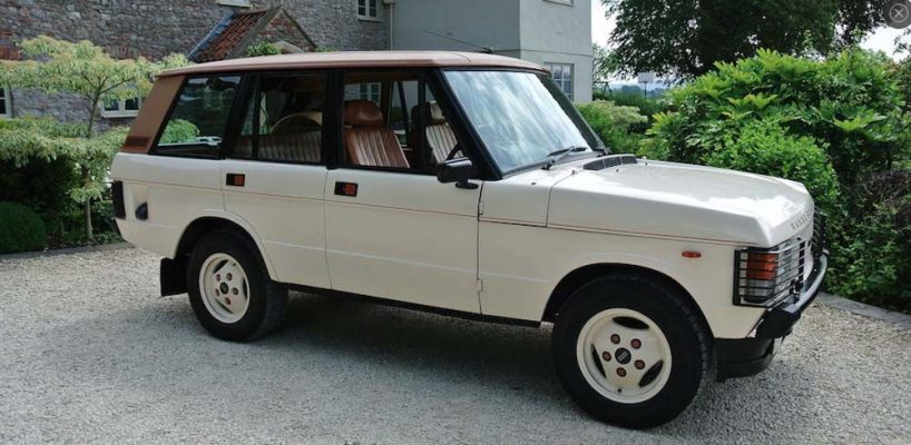 Historia del Range Rover monteverdi