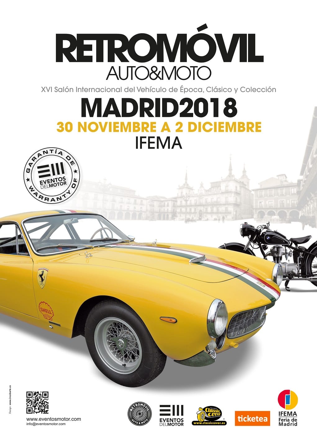 Vuelve el Salón Retromóvil Madrid del 30 de Noviembre al 2 de Diciembre