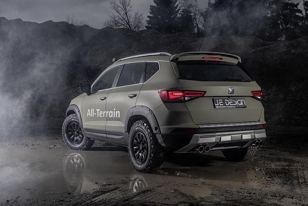 El SEAT Ateca All Terrain de JE Design es pura invitación al offroad