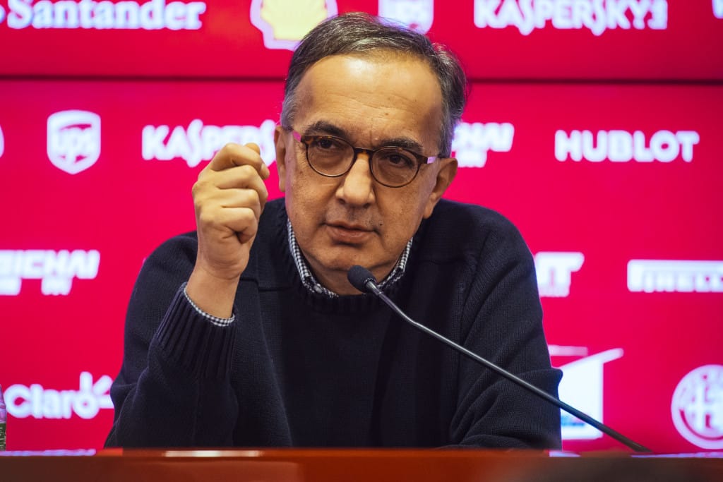 Sergio Marchionne deja FCA y Ferrari por motivos de salud