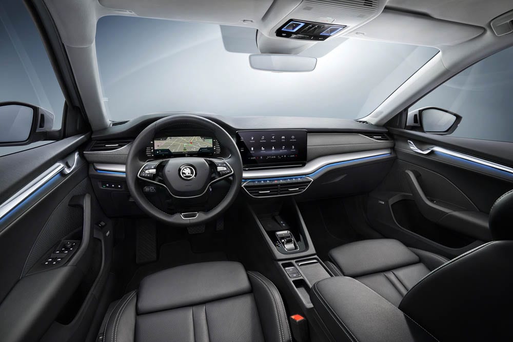 Prueba Skoda Octavia 2020 interior