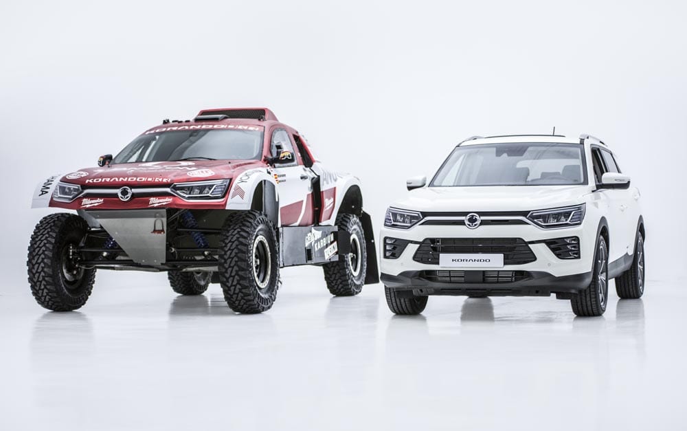 SsangYong Korando DKR, el dragón va a por el tercer Dakar