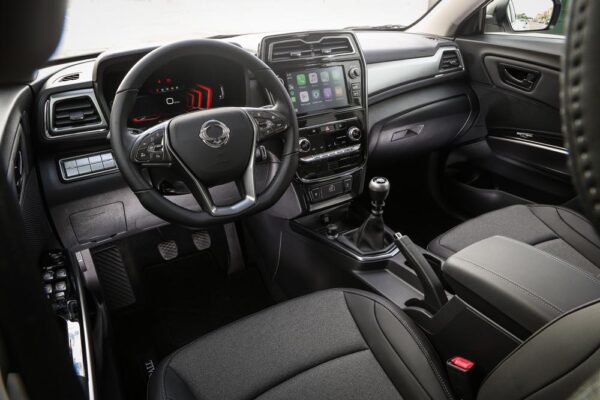 El SsangYong Tivoli interior