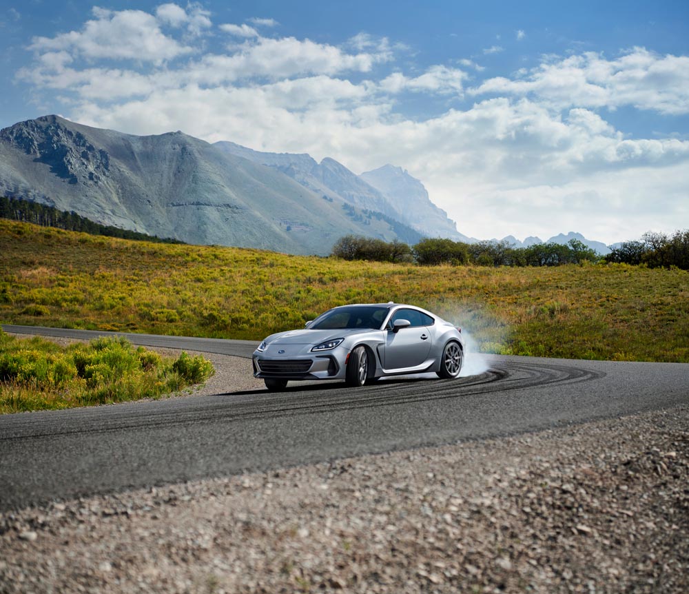 Subaru BRZ 2021 drifting