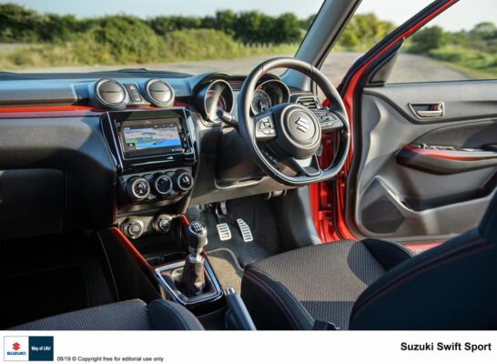 Suzuki Swift Sport 2020 interior