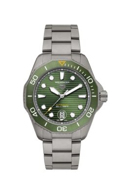 TAG Heuer Aquaracer 2021 Revista CAR verde