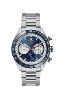 Carrera Sport Chronograph frontal azul