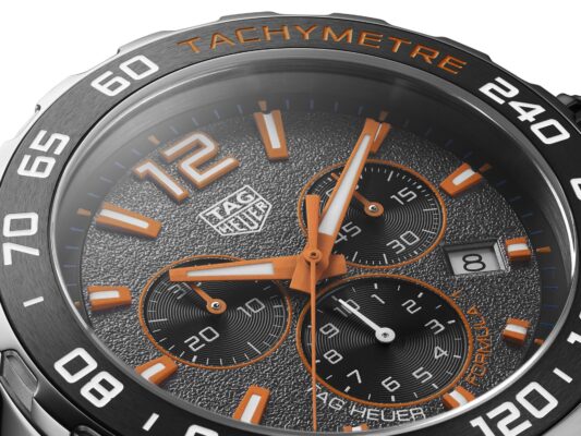 TAG Heuer Formula 1 esfera naranja