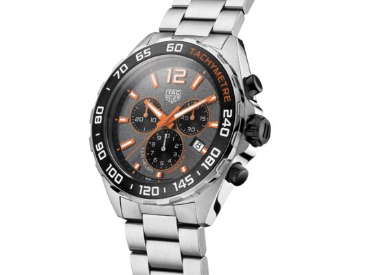 TAG Heuer Formula 1 frontal naranja