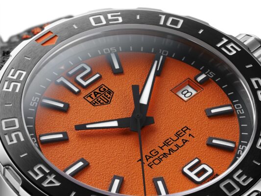 TAG Heuer Formula 1 esfera naranja