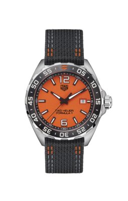 TAG Heuer Formula 1 frontal naranja