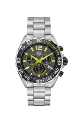 TAG Heuer Formula 1 frontal amarillo