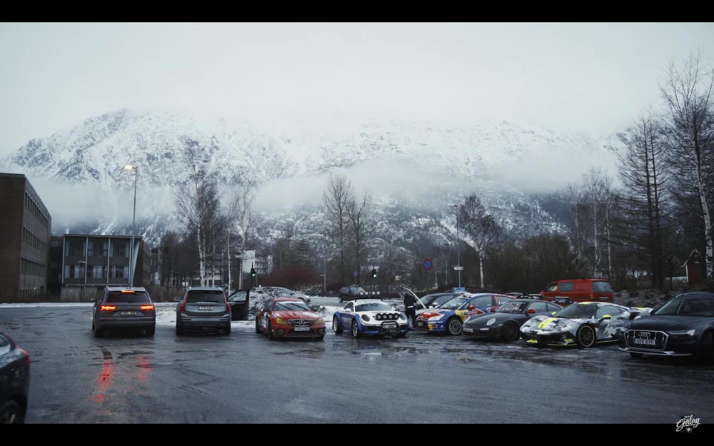 Snow Tour Vol.3 by Team Galag: amigos, coches y disfrute audiovisual en 40 minutos