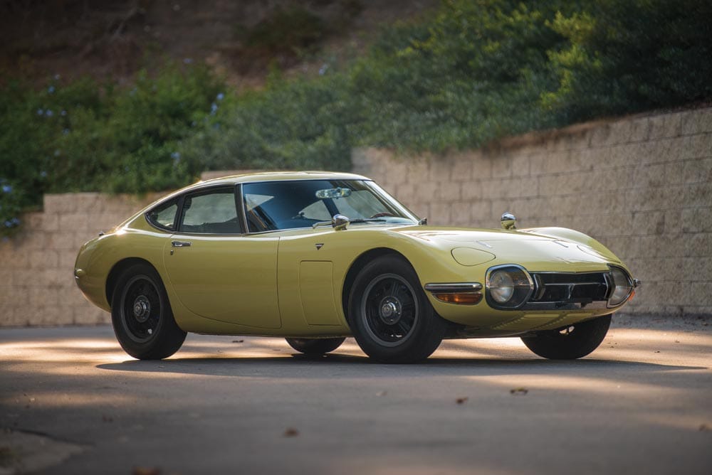 ¿Pagarías 520.000 euros por un Toyota 2000 GT? es el coche japonés más cotizado