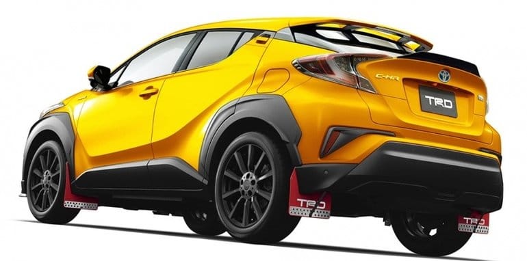 Así luce el Toyota C-HR tras su paso por Toyota Racing Development