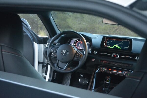 GR Supra interior