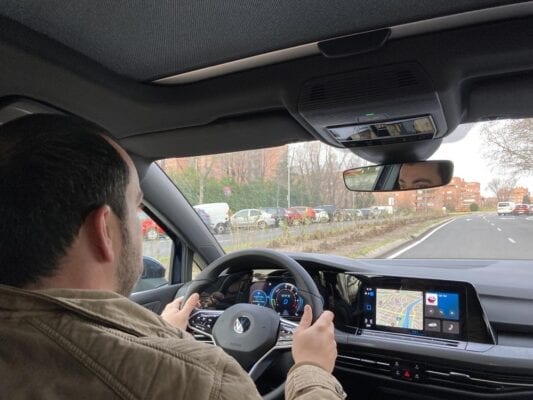 VW Golf GTE interior