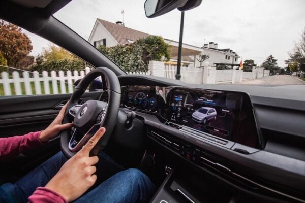 VW Golf GTE interior