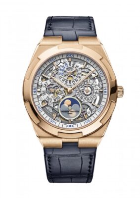 Vacheron Constantin Overseas Calendario Perpetuo Esqueleteado piel