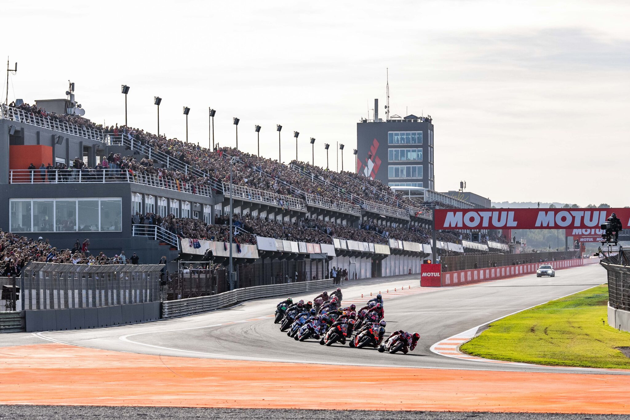 El Circuit Ricardo Tormo de Valencia durante el año acoge importantes competiciones, como MotoGP