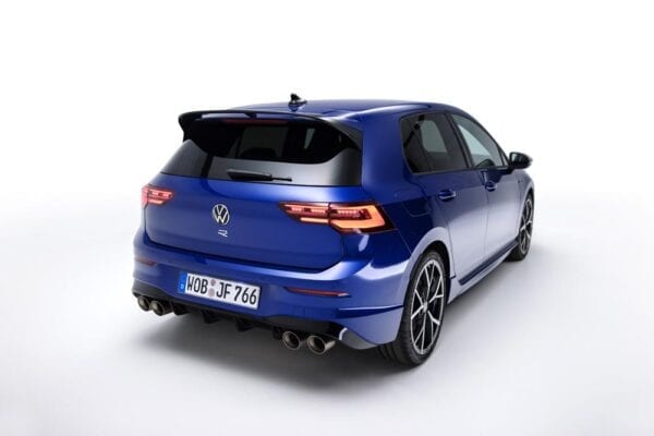 Volkswagen Golf R 2021 silueta trasera