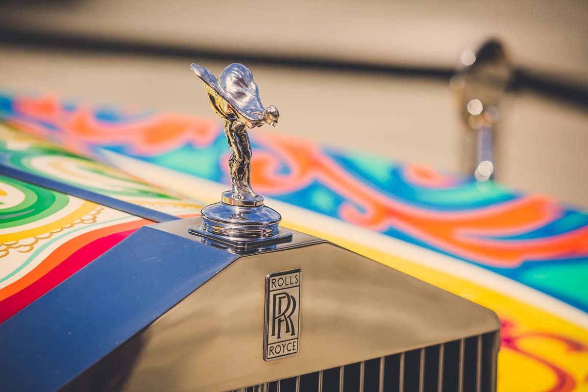 El psicodélico Rolls-Royce Phantom V de John Lennon, se une a la colección de los ocho grandes Phantom